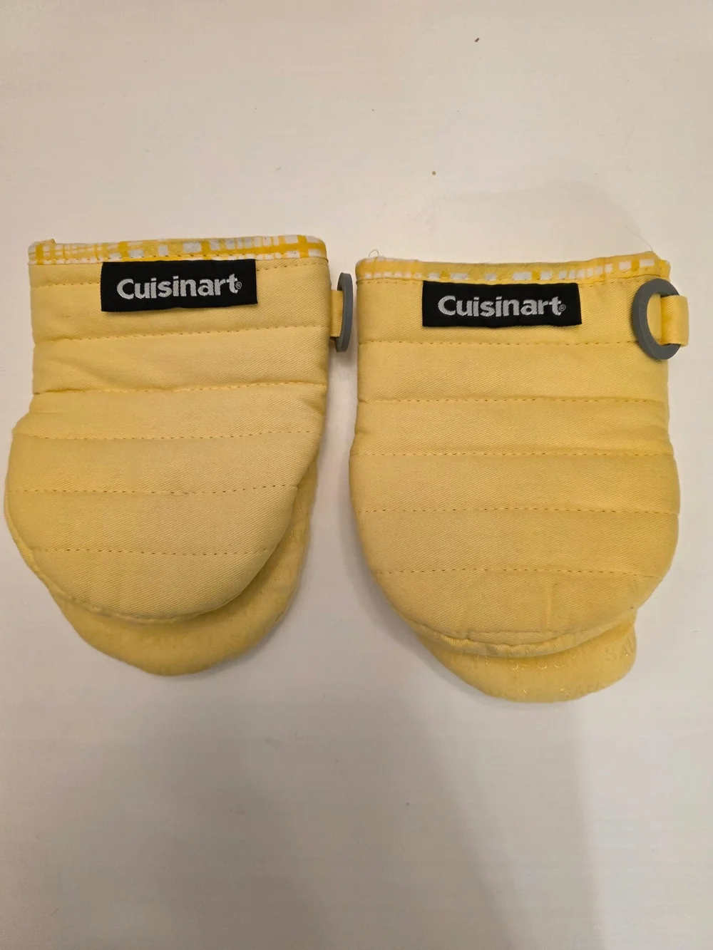 Cuisinart Yellow Quilted Mini Oven Mitts (Pair)
